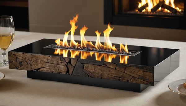 Cheminées à éthanol pour tables : style et respect de l'environnement