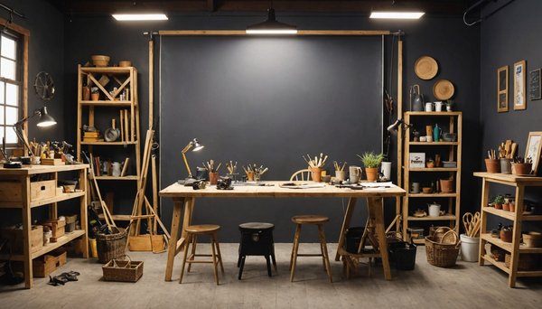 10 idées astucieuses pour créer votre atelier de bricolage