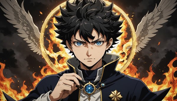 Exprimez votre amour pour black clover avec la broche magna